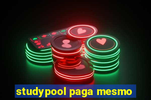 studypool paga mesmo